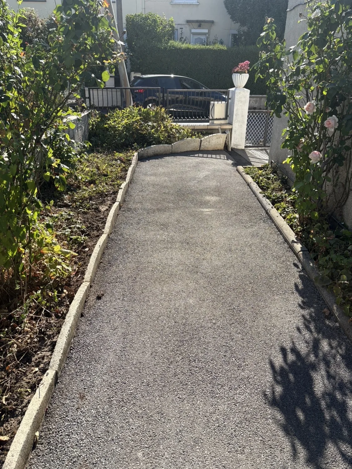 Détail mur après nettoyage
